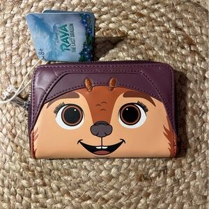 💙Loungefly Disney Raya and the Last Dragon Tuk Tuk Zip-Around Wallet